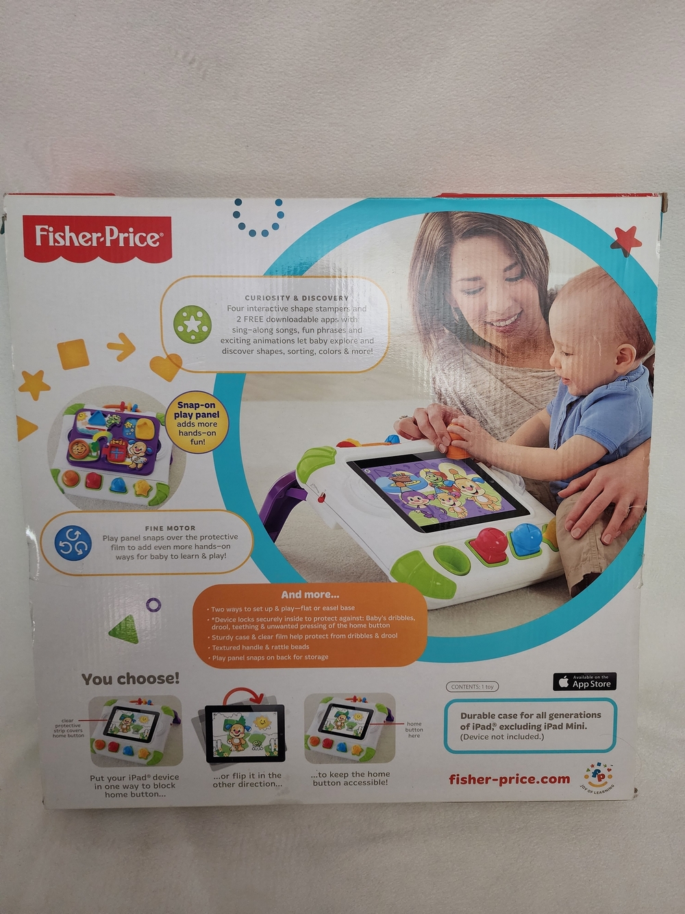 Fisher-Price Laugh & Learn Apptivity Creation Center - White with Green Accents - Picture 8 of 9